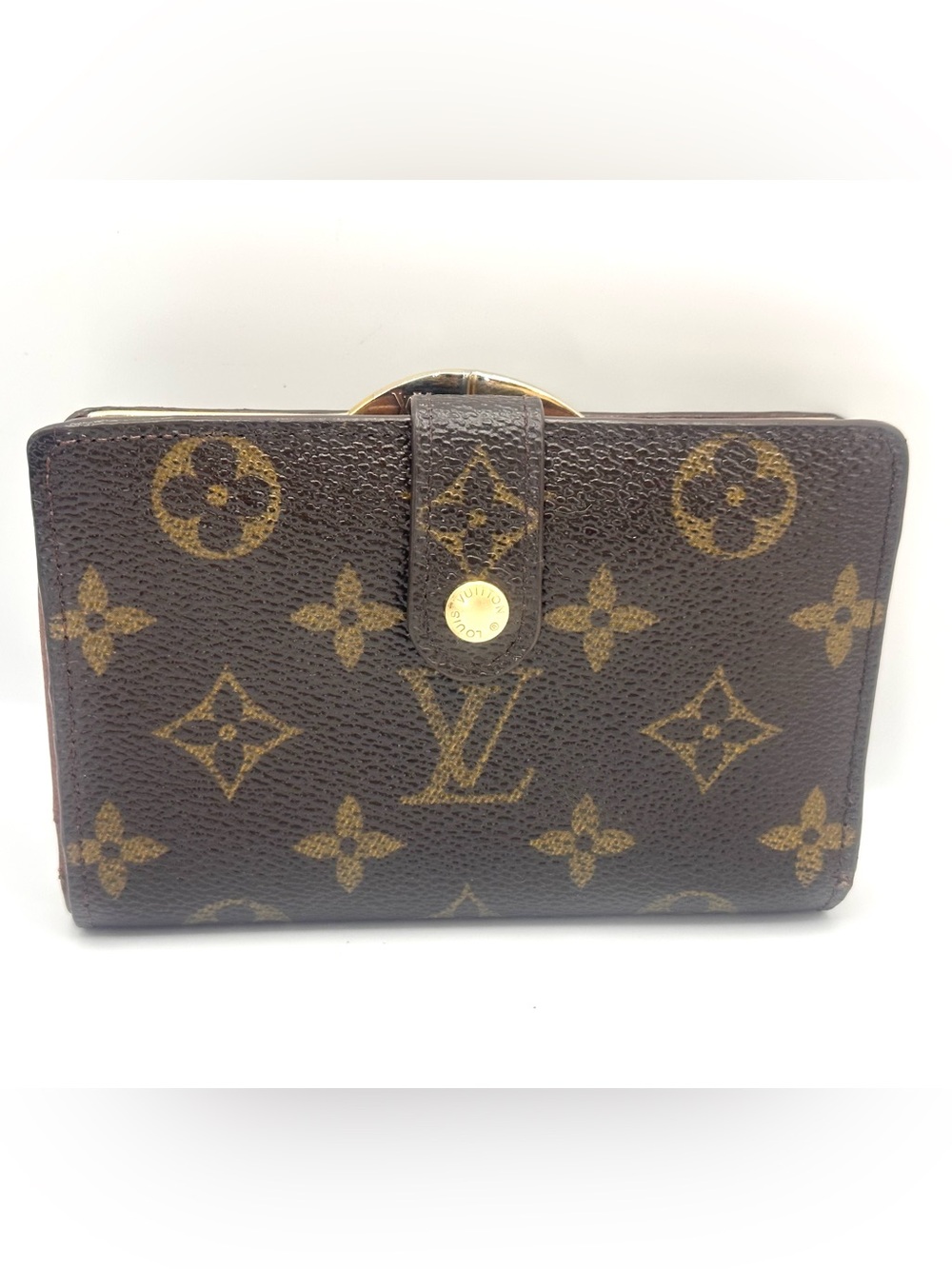 Louis Vuitton Monogram French Kiss Lock Wallet very good condition MI0968 - Picture 15 of 15